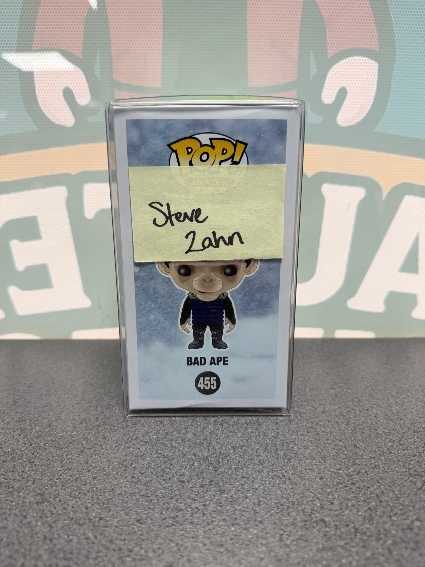 Steve Zahn Signed Bad Ape Funko Pop! #455