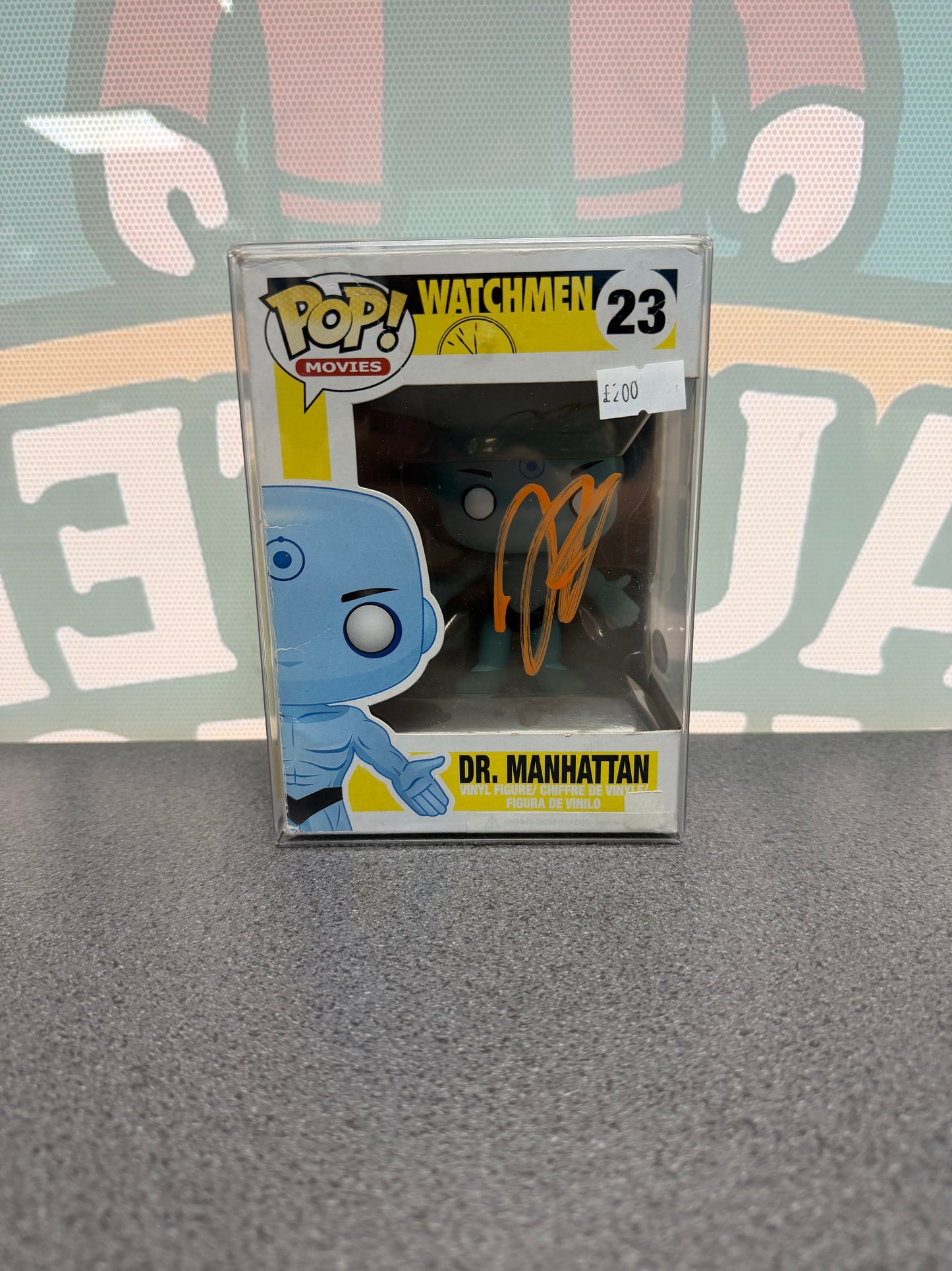 Billy Crudup Signed Dr. Manhattan Funko Pop! #23