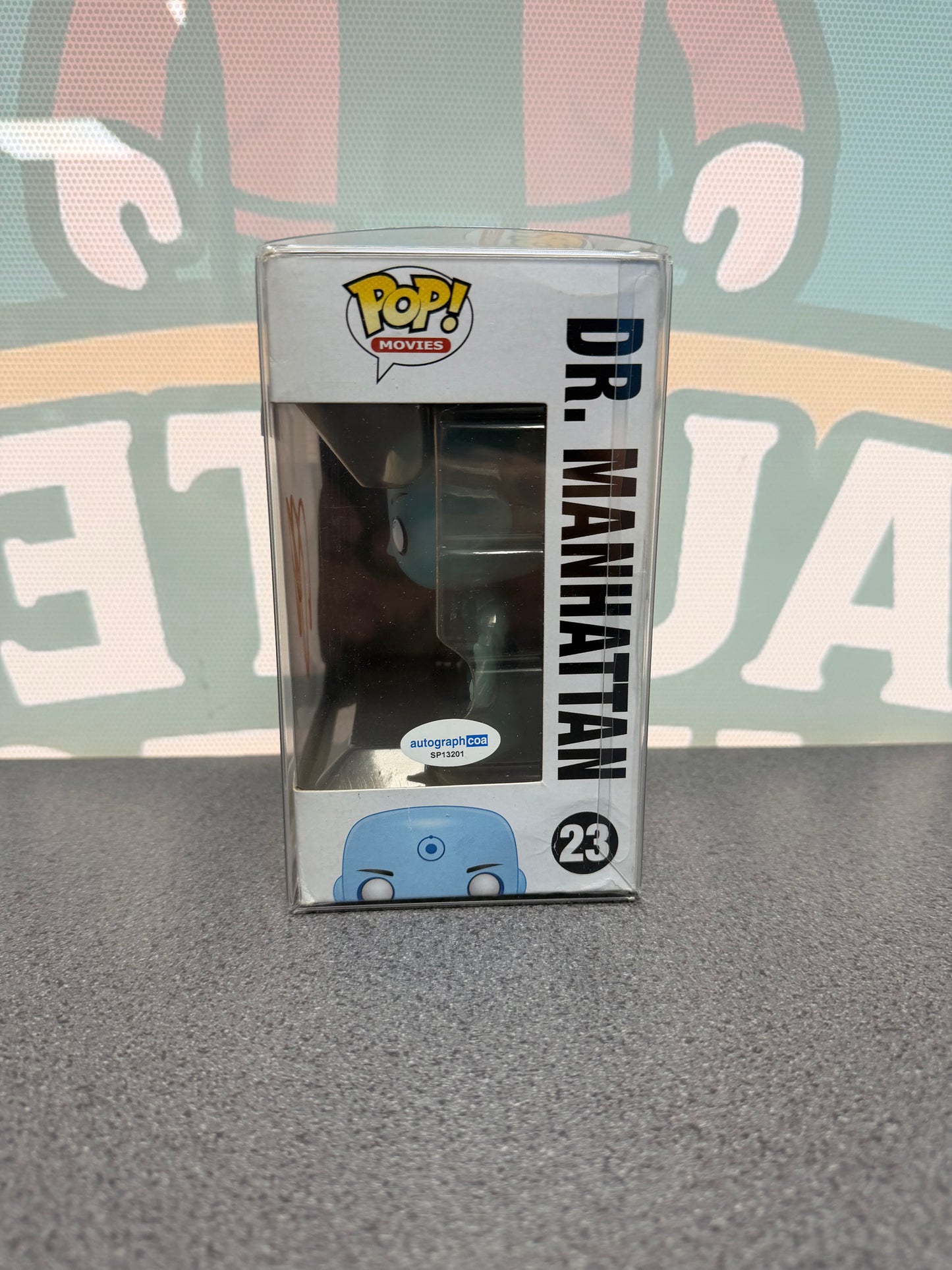 Billy Crudup Signed Dr. Manhattan Funko Pop! #23