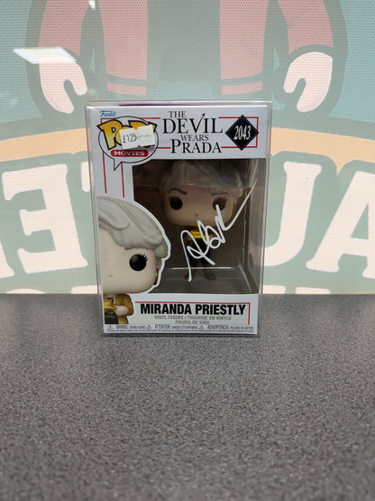 Lauren Weisberger Signed Miranda Priestly Funko Pop! #2043