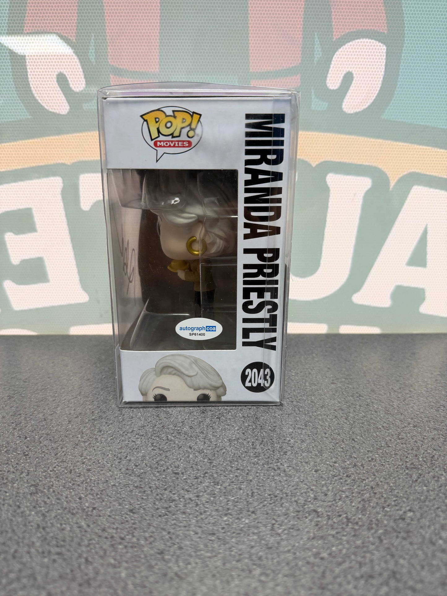 Lauren Weisberger Signed Miranda Priestly Funko Pop! #2043