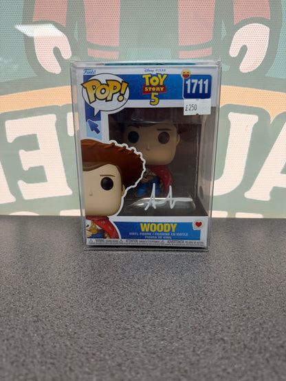 Andrew Stanton Signed Woody Funko Pop! #1711