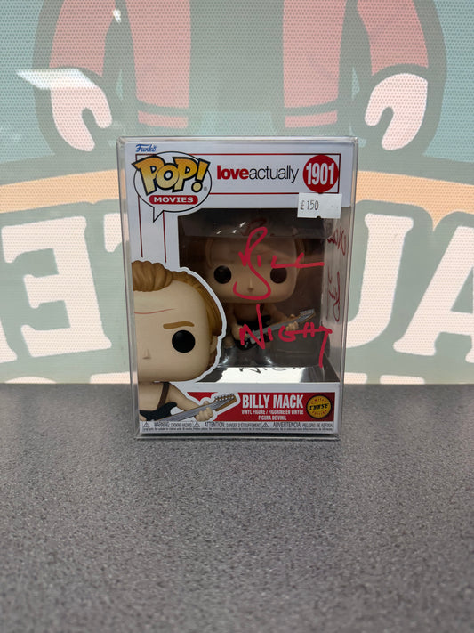 Bill Nighy Signed Billy Mack Funko Pop! #1901