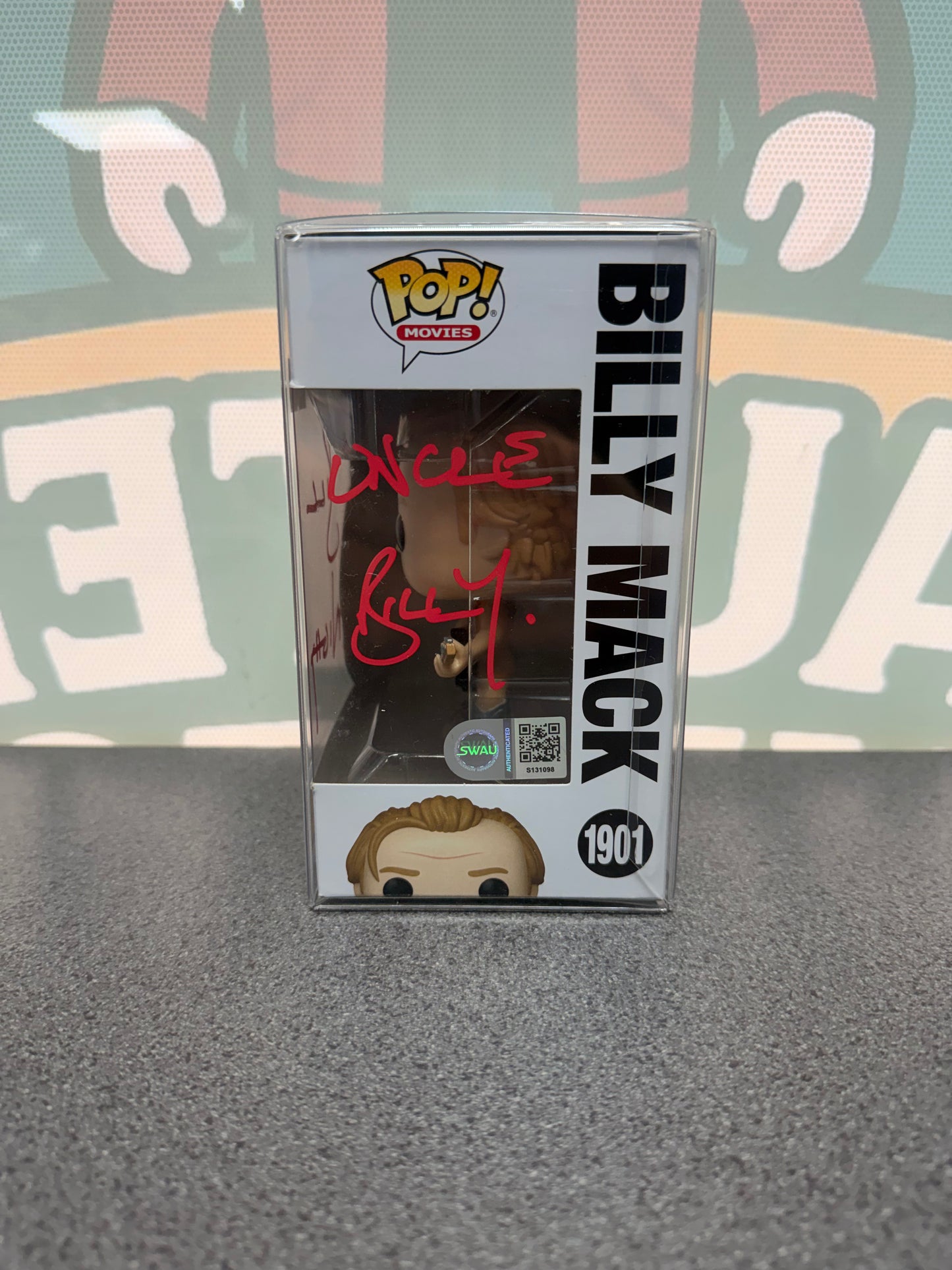 Bill Nighy Signed Billy Mack Funko Pop! #1901