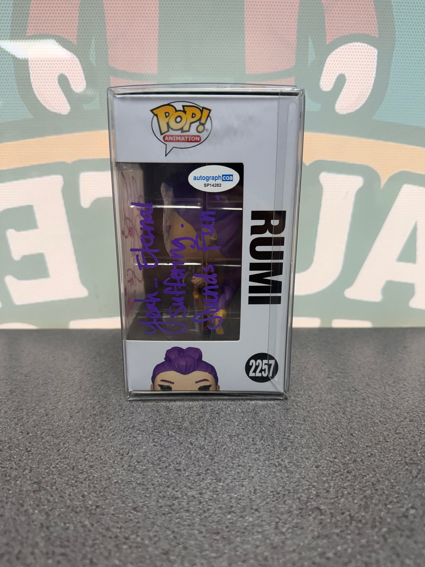 Arden Cho Signed Rumi Funko Pop! #2257
