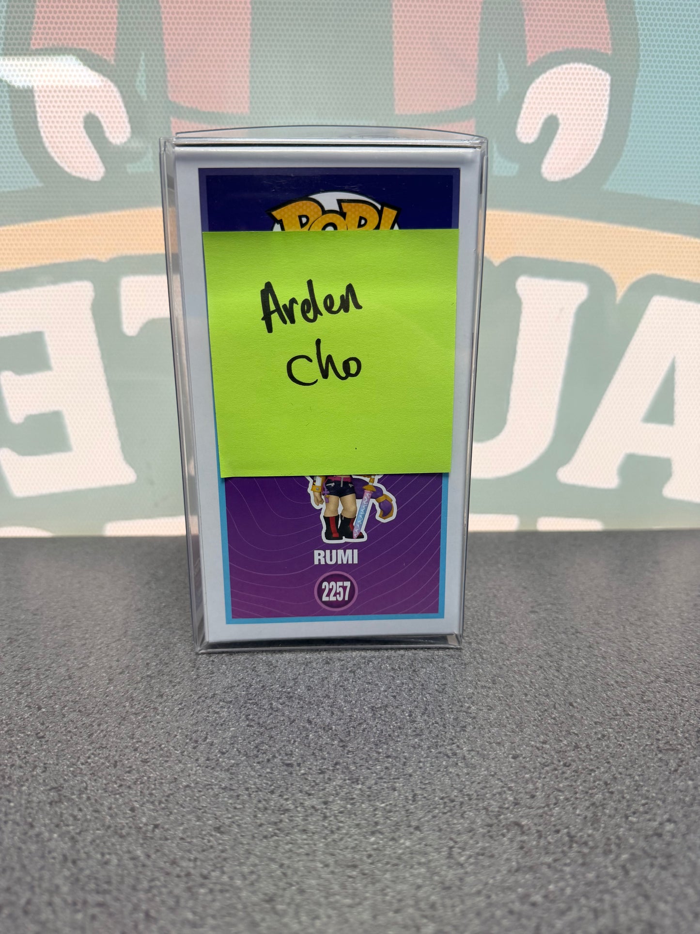 Arden Cho Signed Rumi Funko Pop! #2257