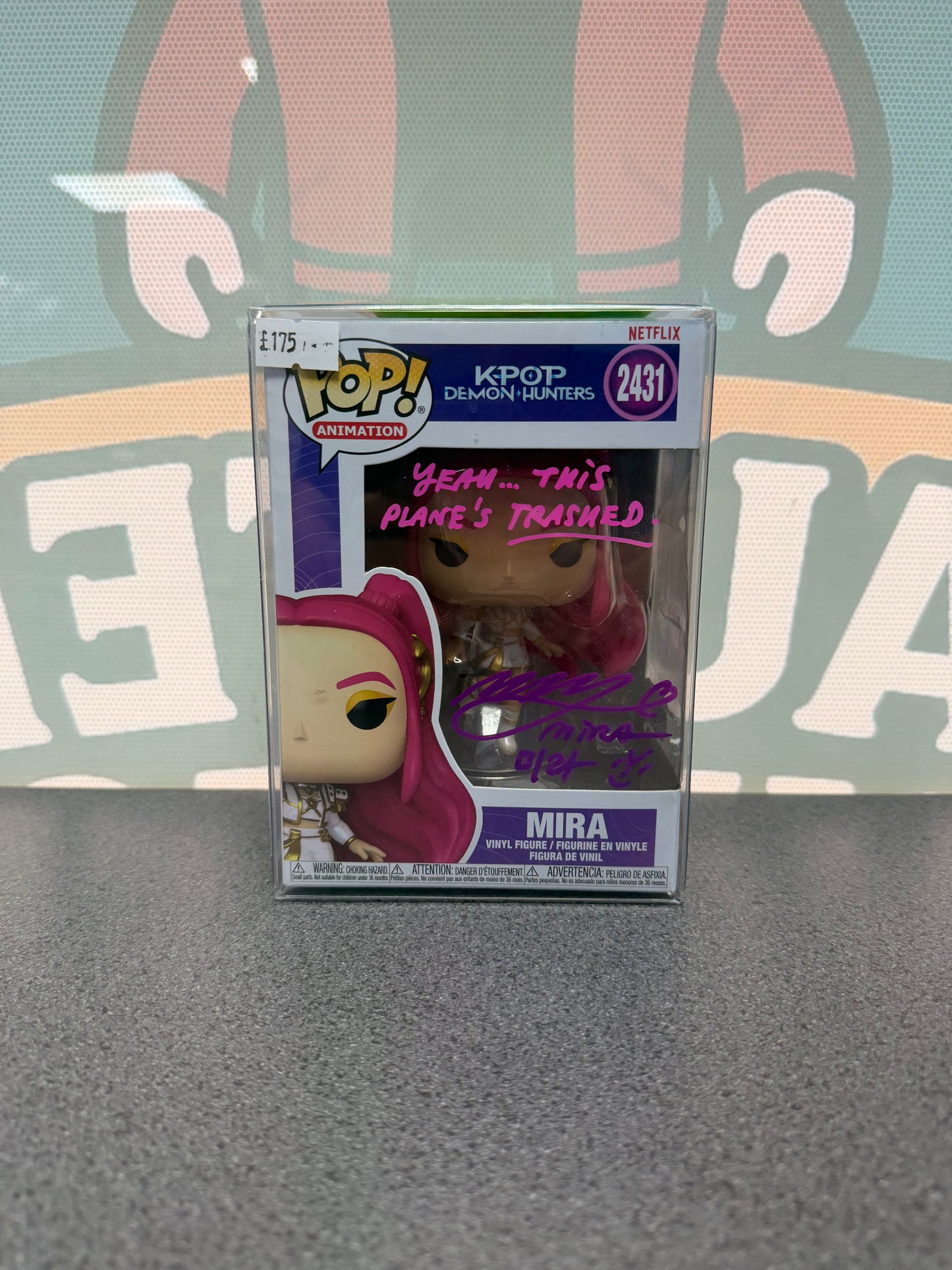 May Hong Signed Mira Funko Pop! #2431