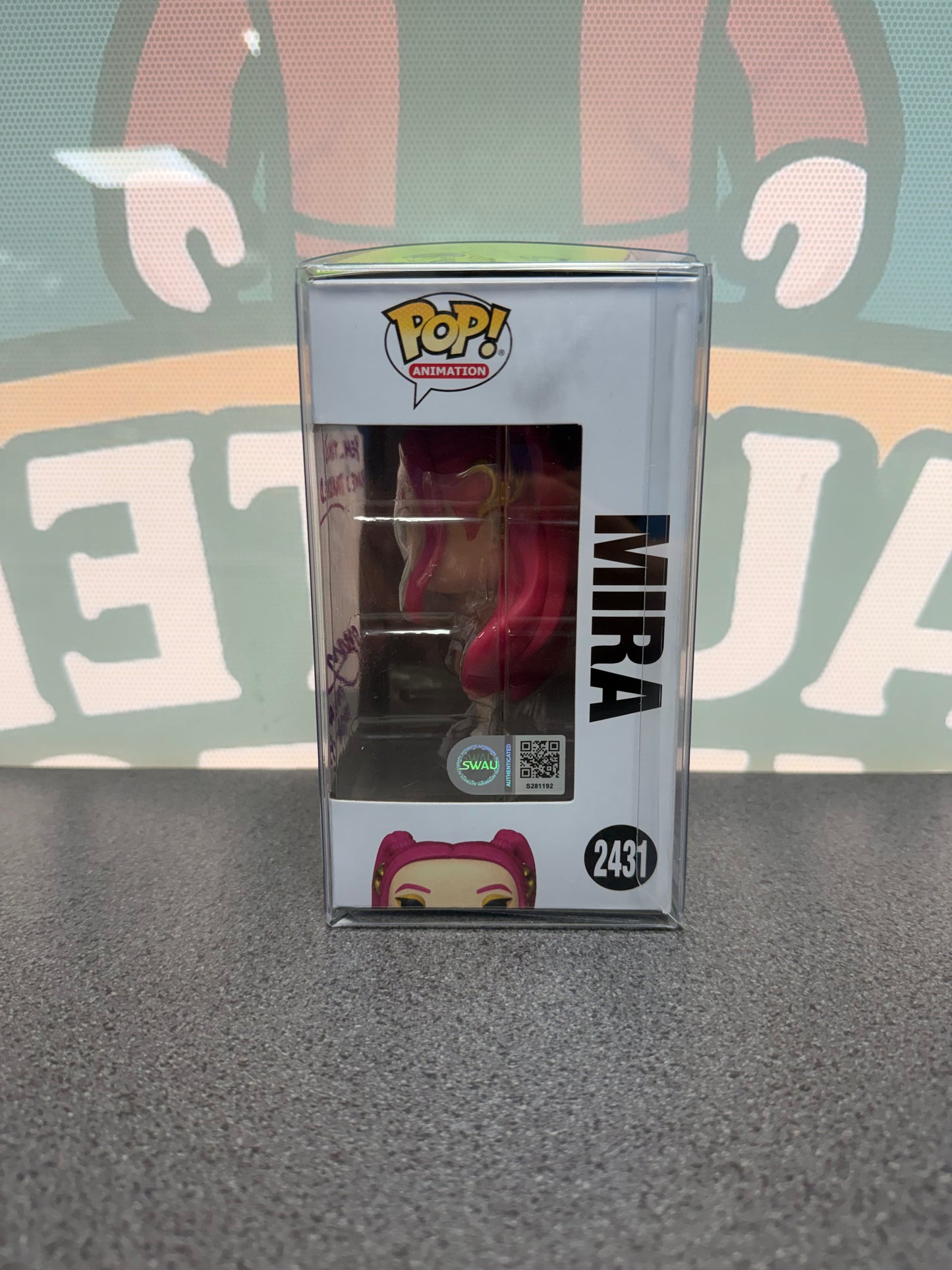May Hong Signed Mira Funko Pop! #2431