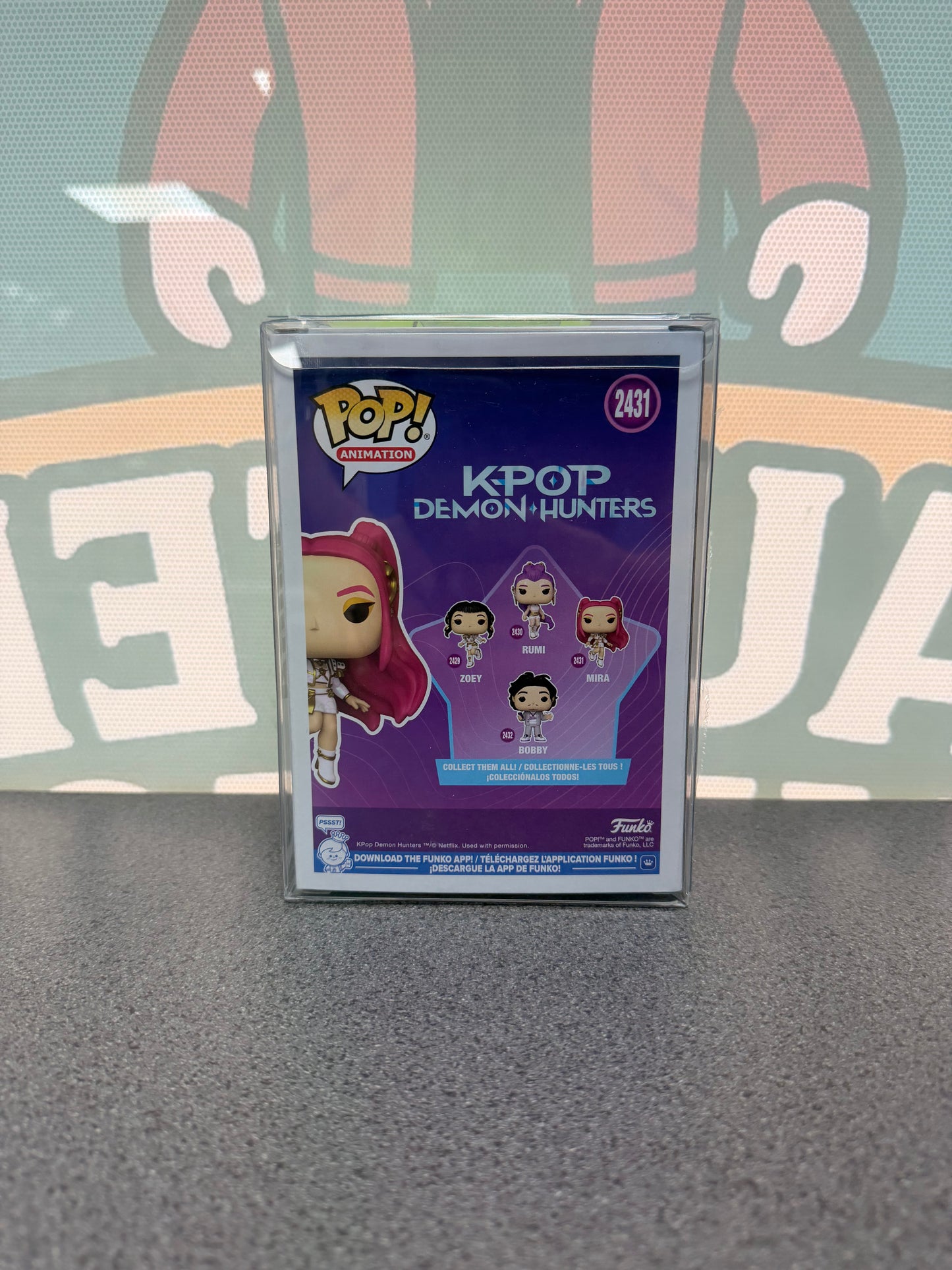 May Hong Signed Mira Funko Pop! #2431