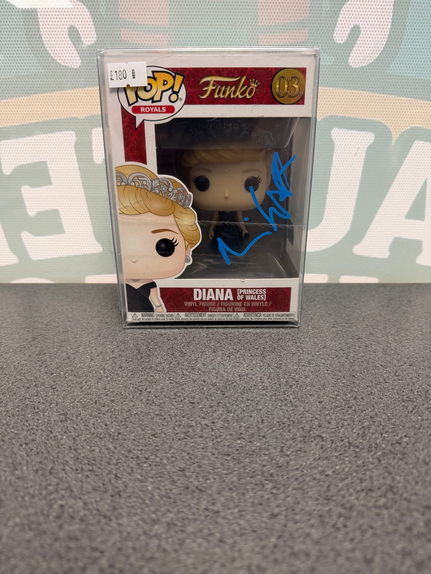 Naomi Watts Signed Diana (Princess of Wales) Funko Pop! #03