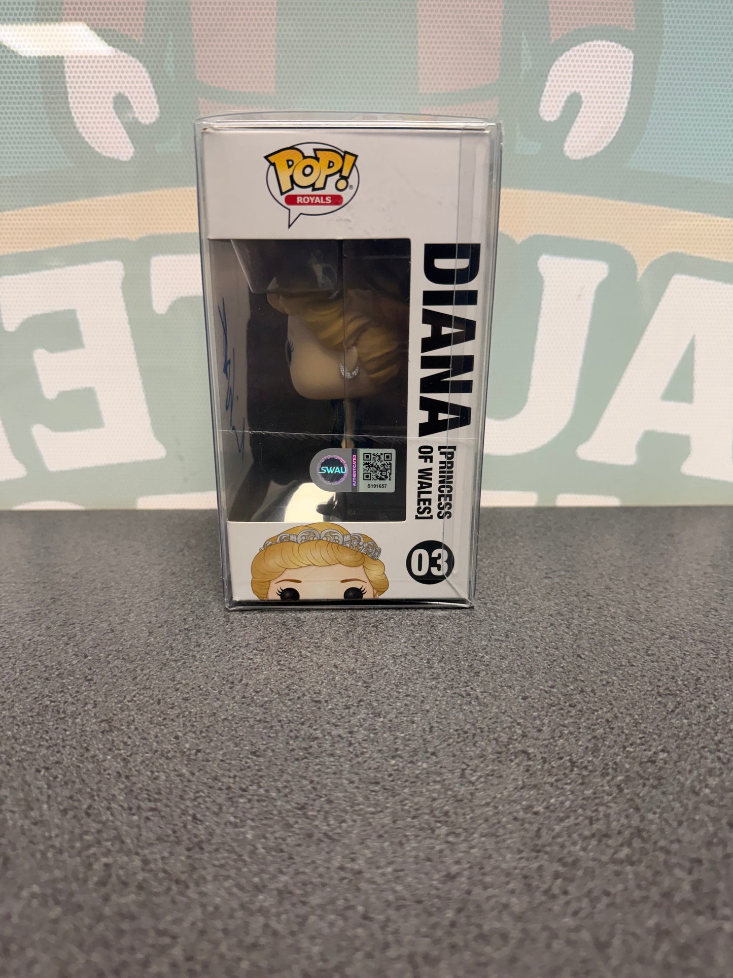 Naomi Watts Signed Diana (Princess of Wales) Funko Pop! #03