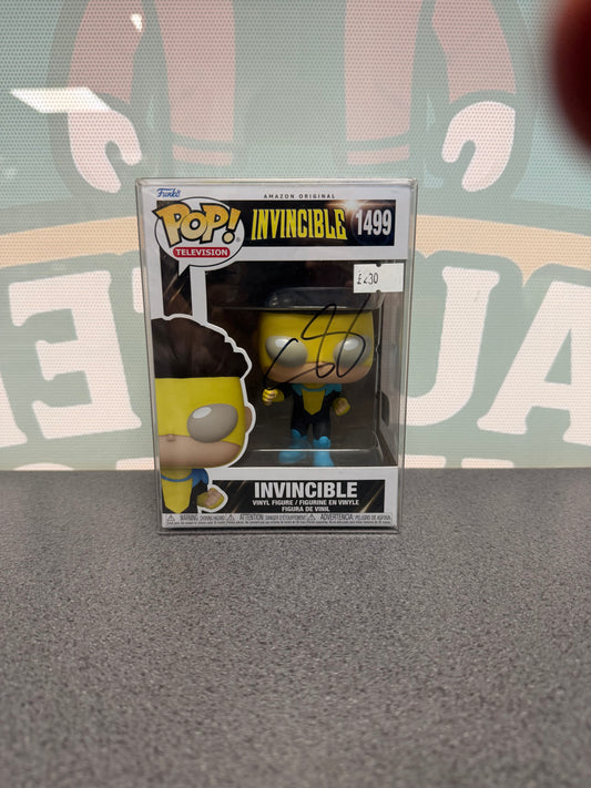 Steven Yeun Signed Invincible Funko Pop! #1499