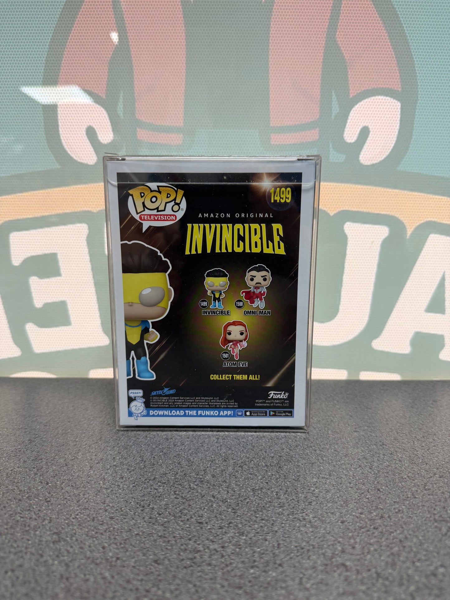 Steven Yeun Signed Invincible Funko Pop! #1499