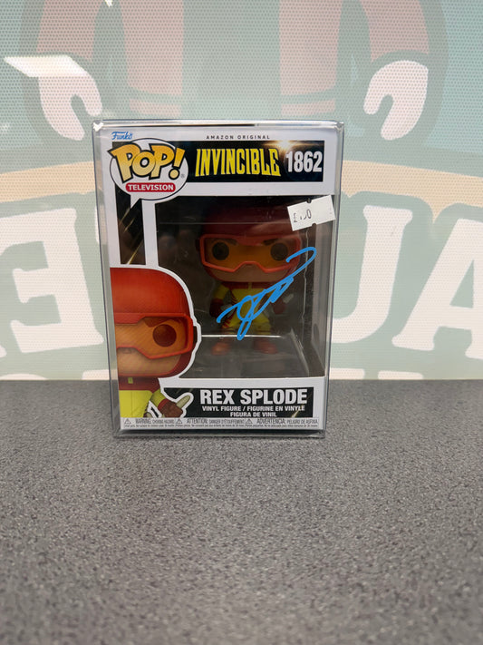 Robert Kirkman Signed Rex Splode Funko Pop! #1862