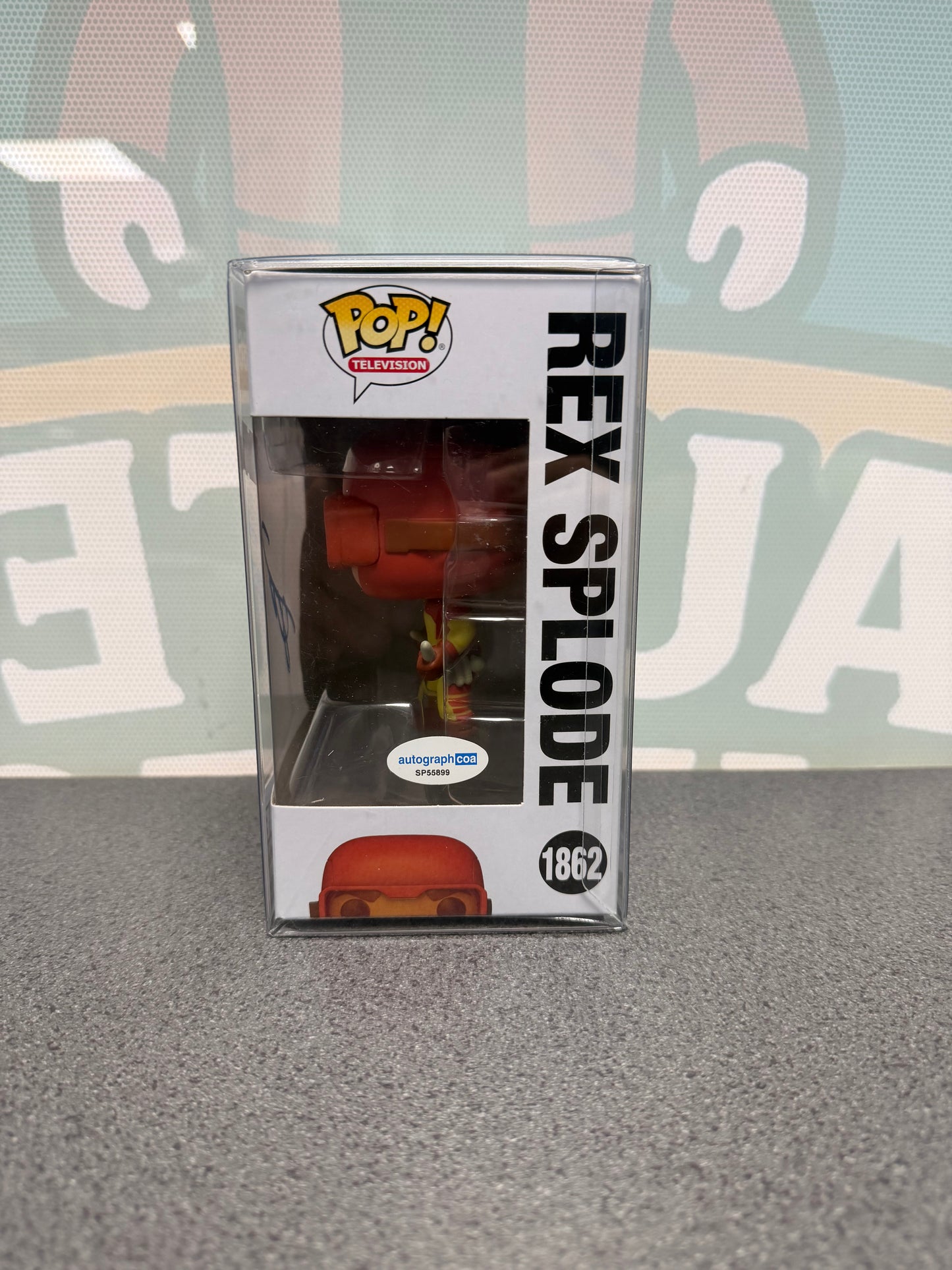 Robert Kirkman Signed Rex Splode Funko Pop! #1862