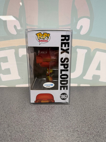 Robert Kirkman Signed Rex Splode Funko Pop! #1862