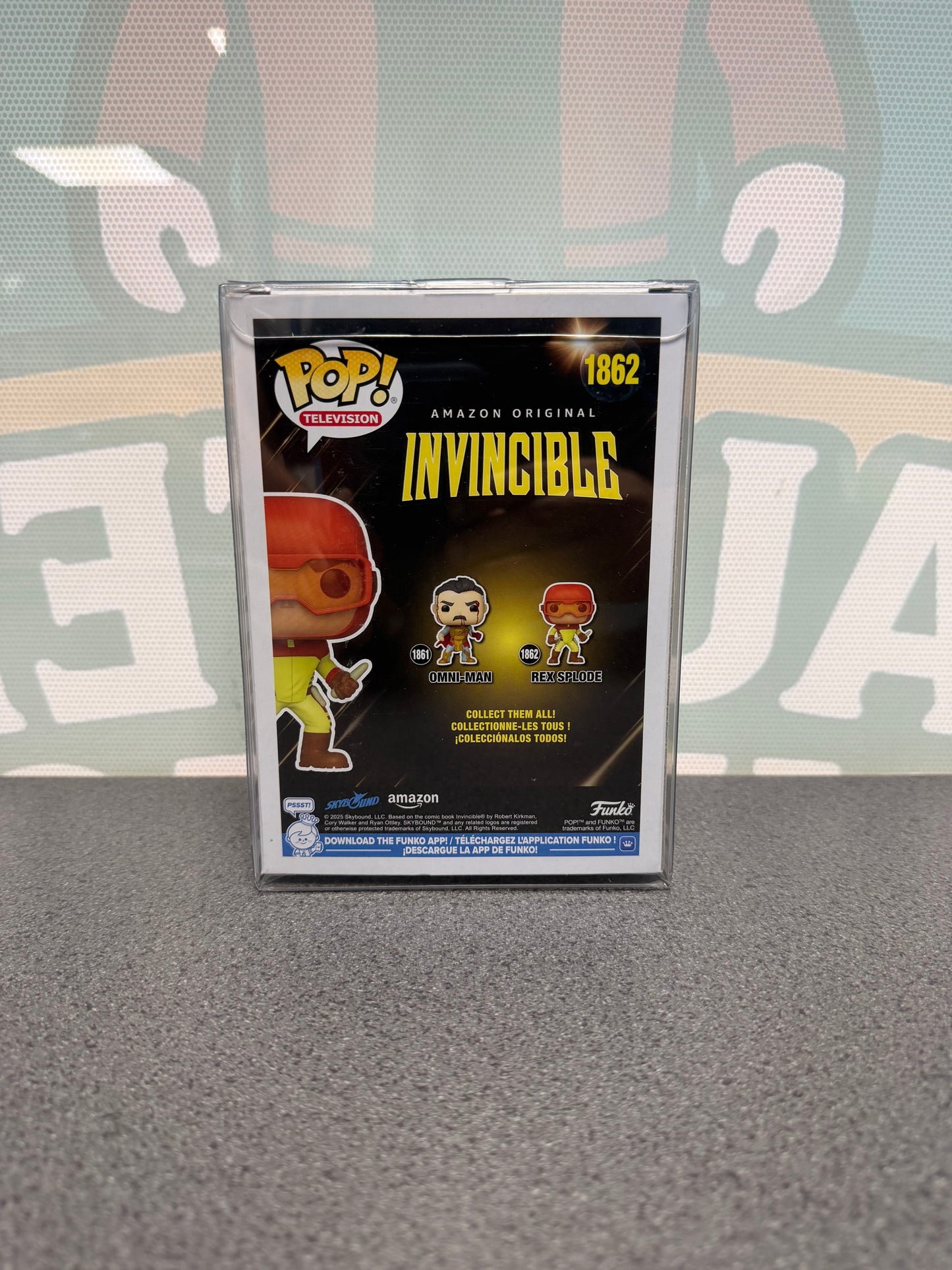 Robert Kirkman Signed Rex Splode Funko Pop! #1862