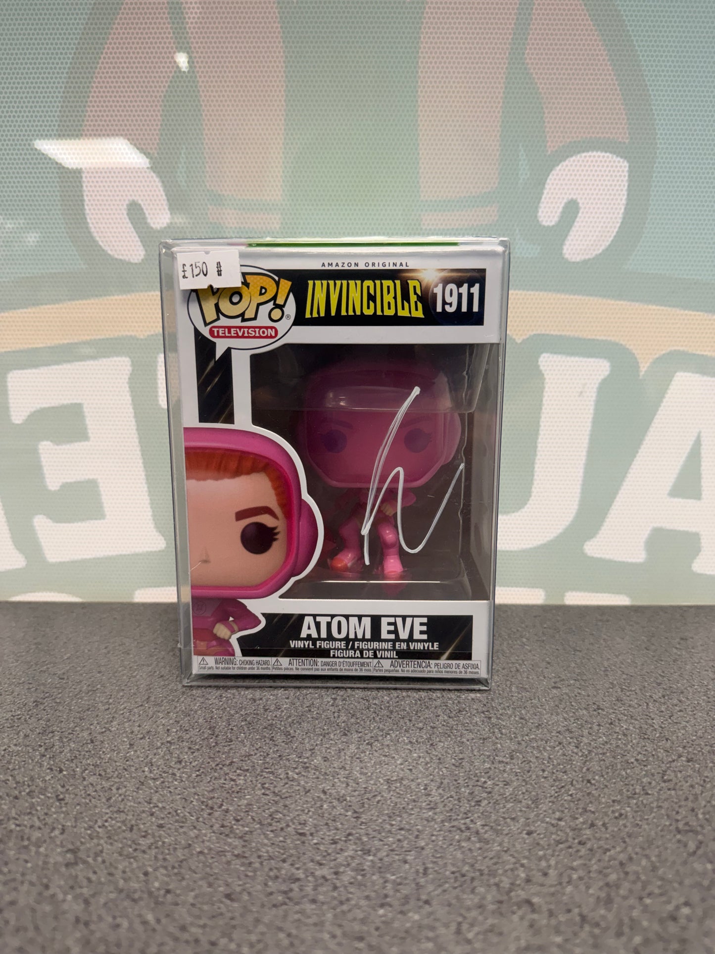 Gillian Jacobs Signed Atom Eve Funko Pop! #1911