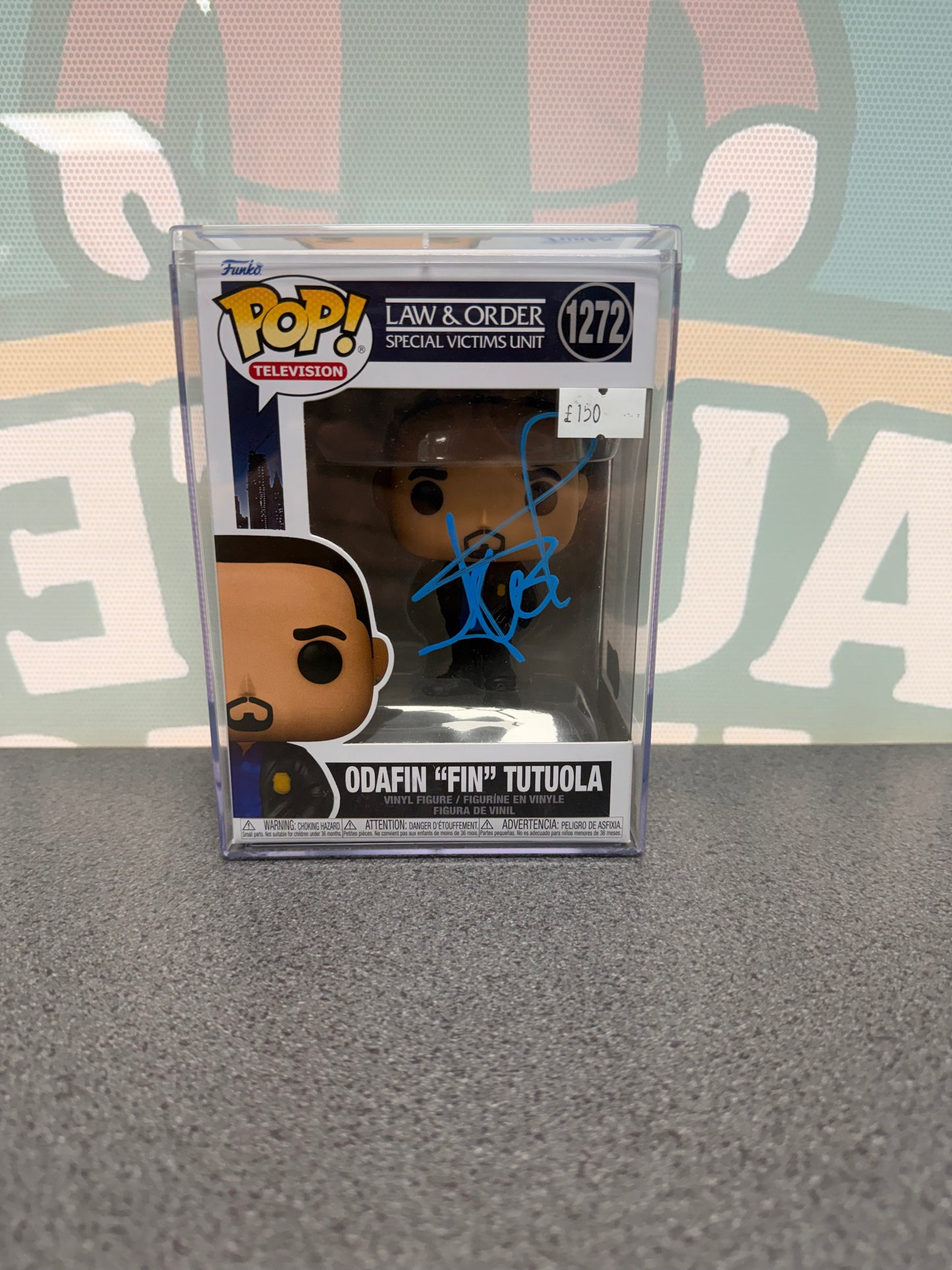 Ice-T Signed Odafin “Fin” Tutuola Funko Pop! #1272 – Law & Order: SVU