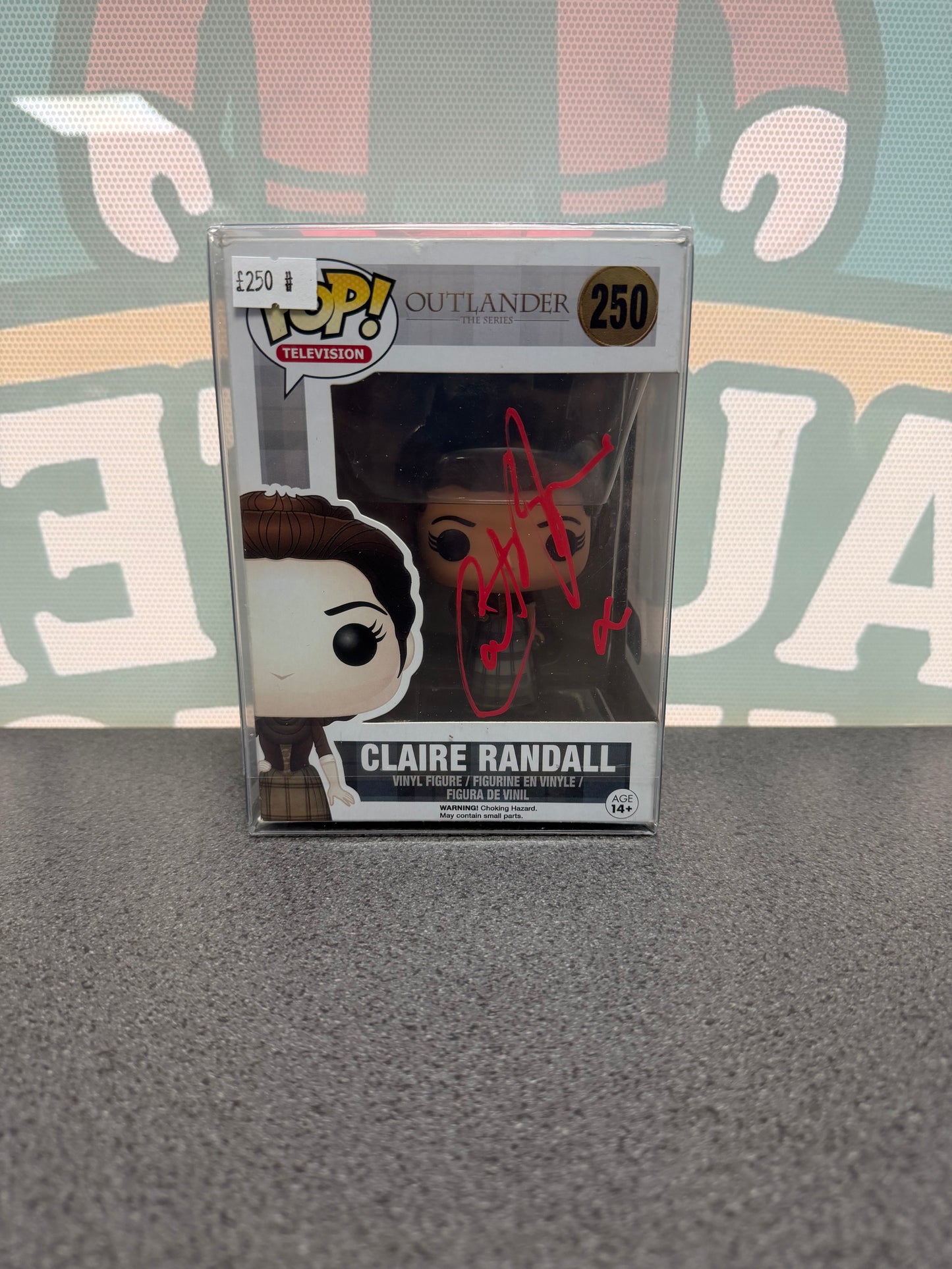 Caitriona Balfe Signed Claire Randall Funko Pop! #250