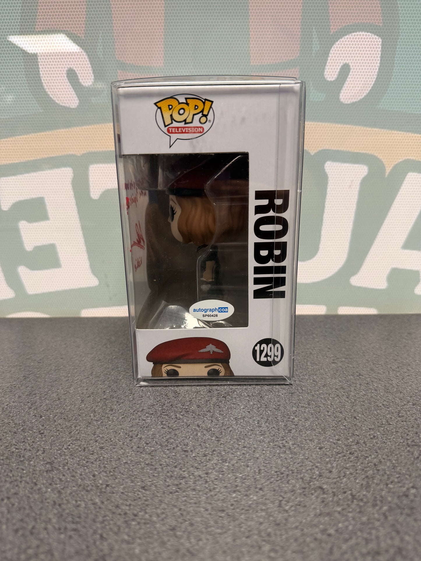 Amybeth McNulty Signed Robin Funko Pop! #1299