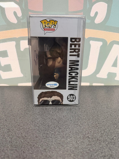 Paul Feig Signed Bert Macklin Funko Pop! #503