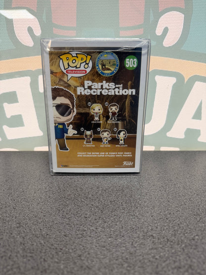 Paul Feig Signed Bert Macklin Funko Pop! #503