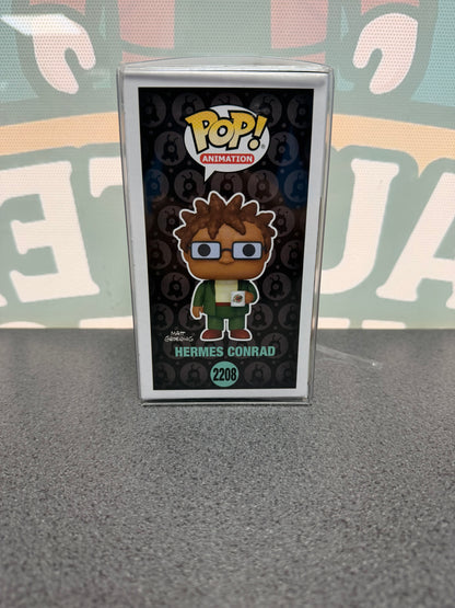 Phil LaMarr Signed Hermes Conrad Funko Pop! #2208 – Quote