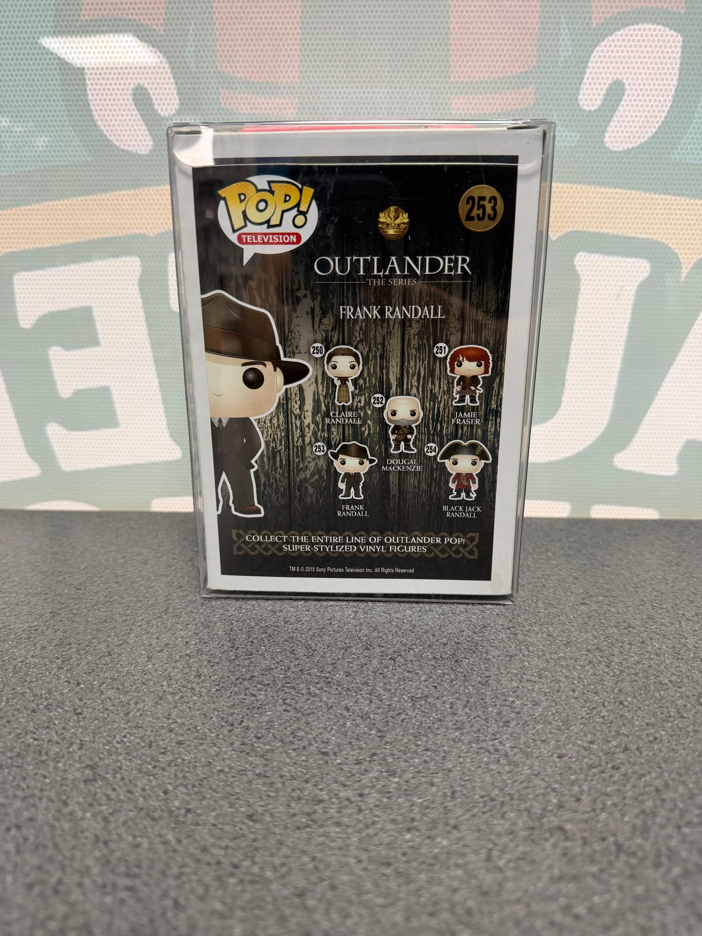 Tobias Menzies Signed Frank Randall Funko Pop! #253