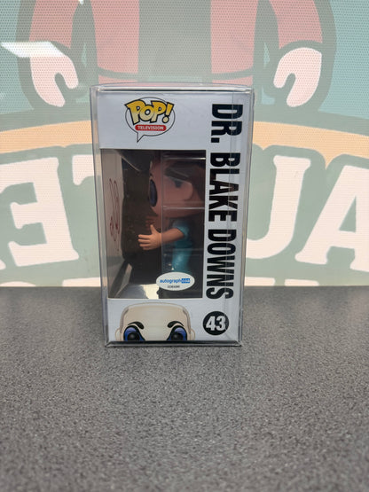 Rob Corddry Signed Dr. Blake Downs Funko Pop! #43