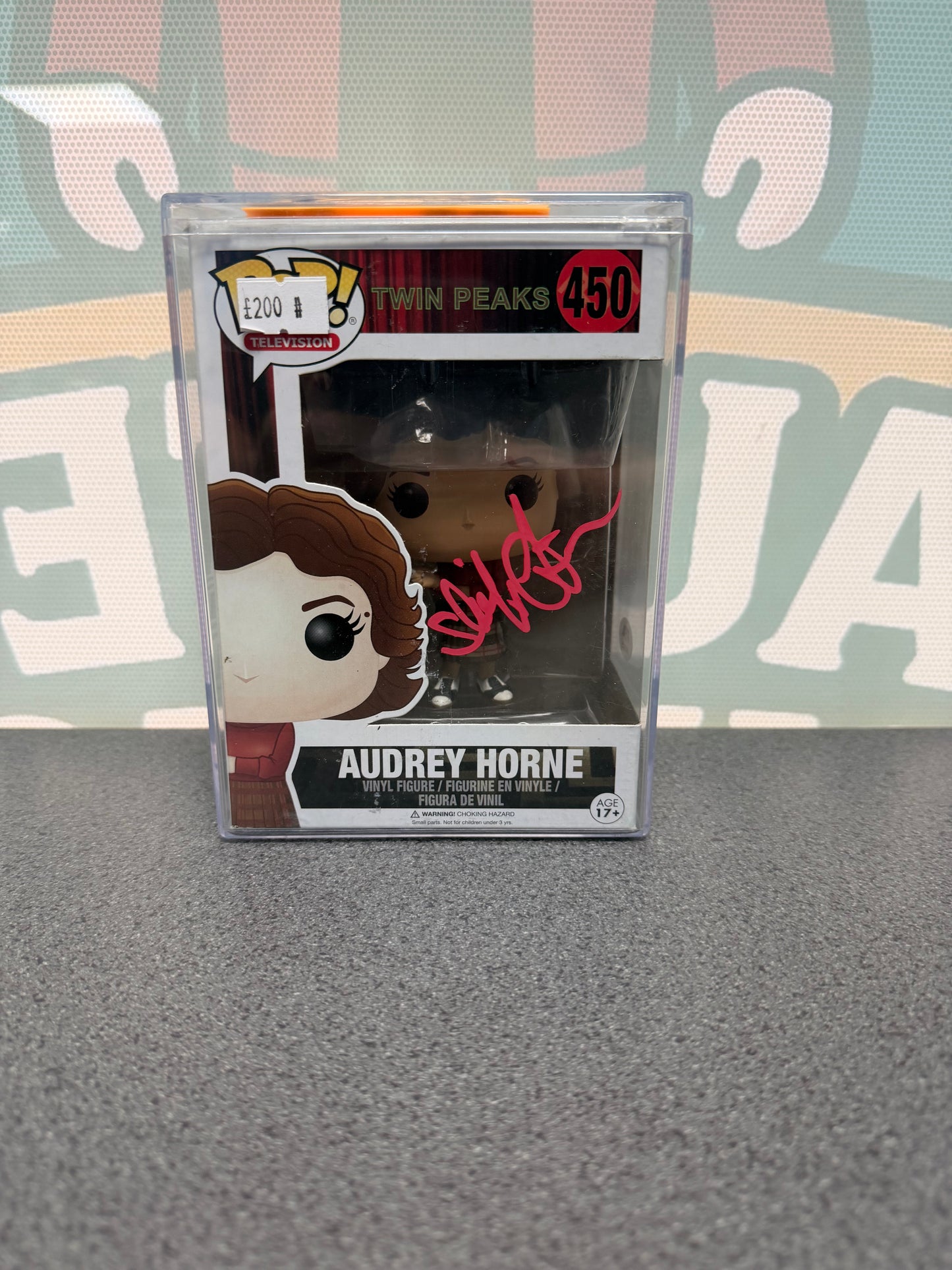 Sherilyn Fenn Signed Audrey Horne Funko Pop! #450