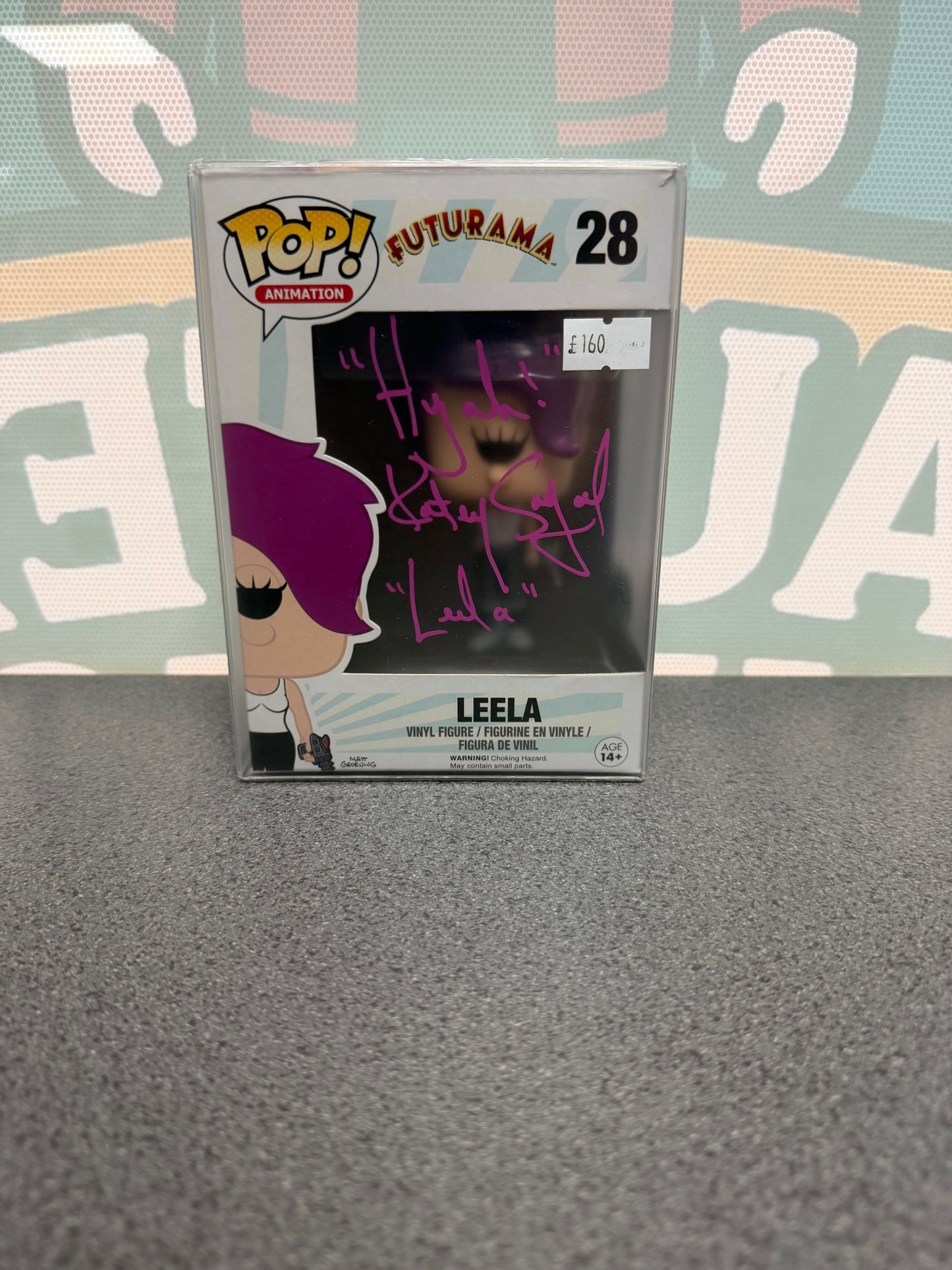 Katey Sagal Signed Leela Funko Pop! #28