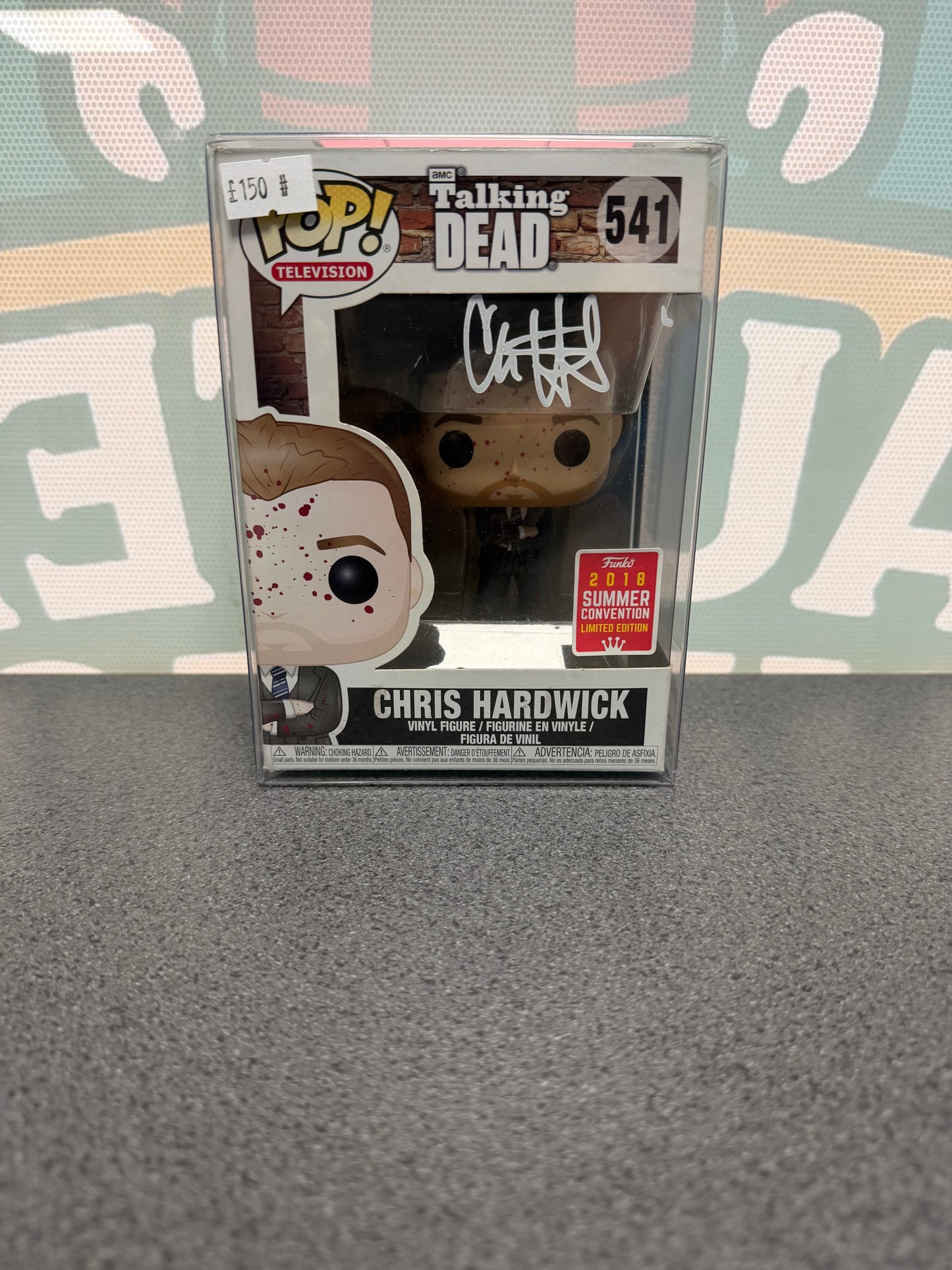 Chris Hardwick Signed Funko Pop! #541