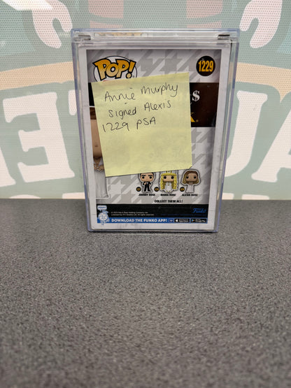 Annie Murphy Signed Alexis Rose Funko Pop! #1229