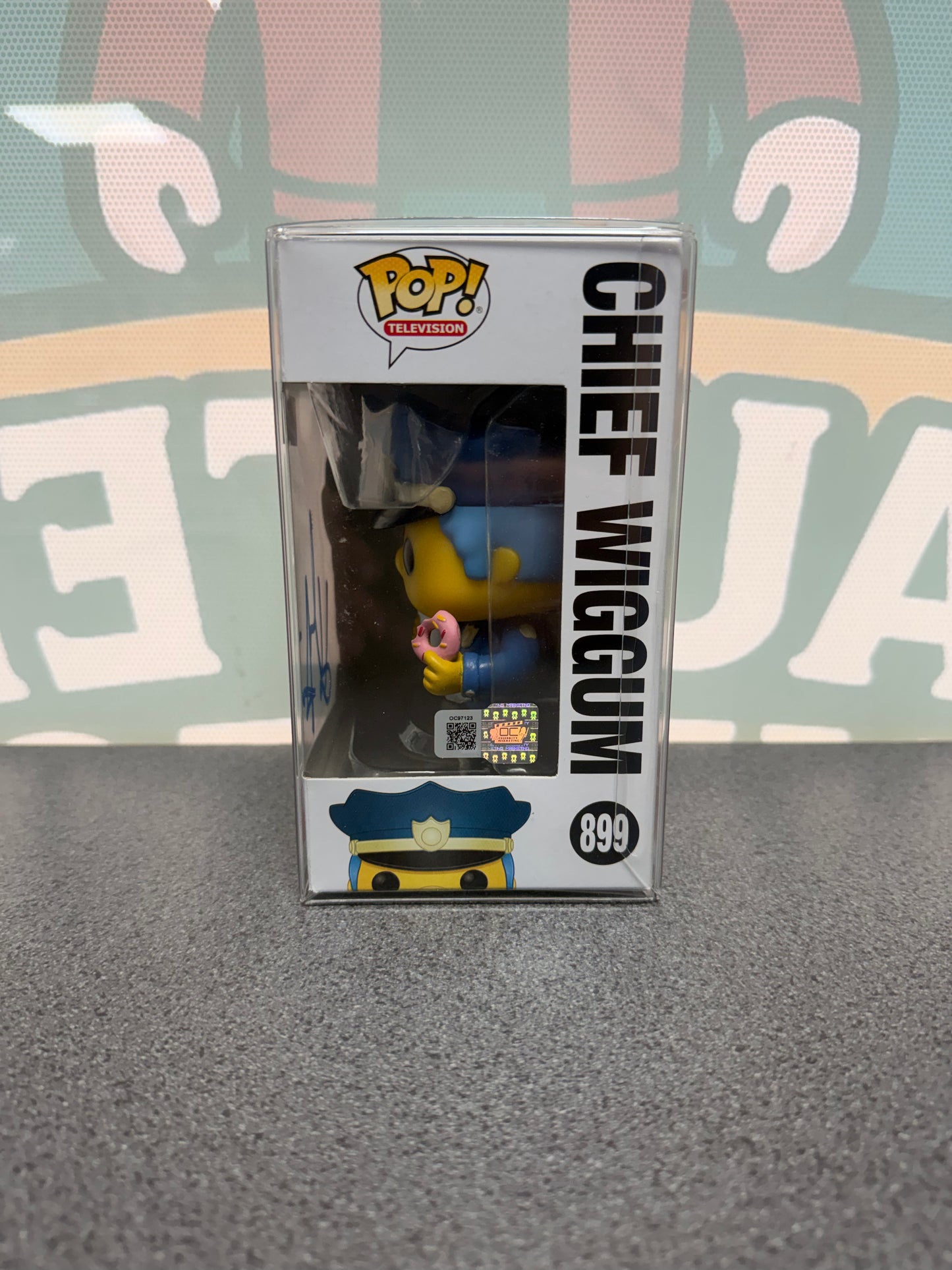Hank Azaria Signed Chief Wiggum Funko Pop! #899 – The Simpsons