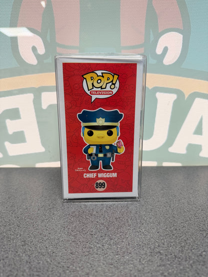 Hank Azaria Signed Chief Wiggum Funko Pop! #899 – The Simpsons