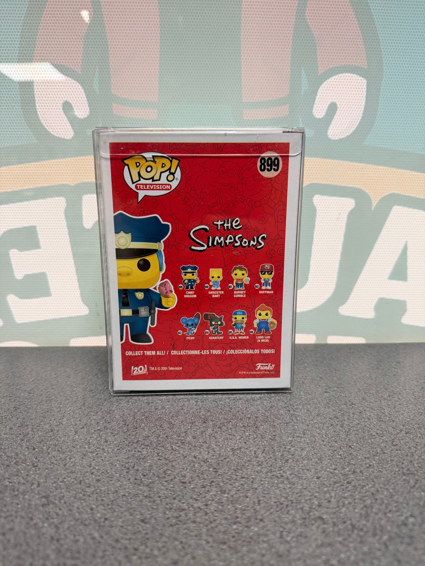 Hank Azaria Signed Chief Wiggum Funko Pop! #899 – The Simpsons