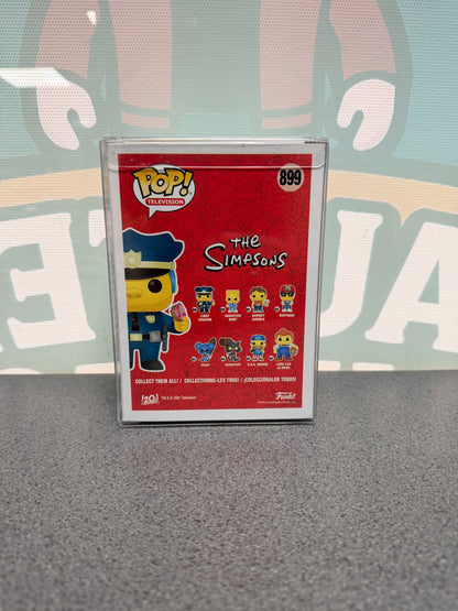 Hank Azaria Signed Chief Wiggum Funko Pop! #899 – The Simpsons