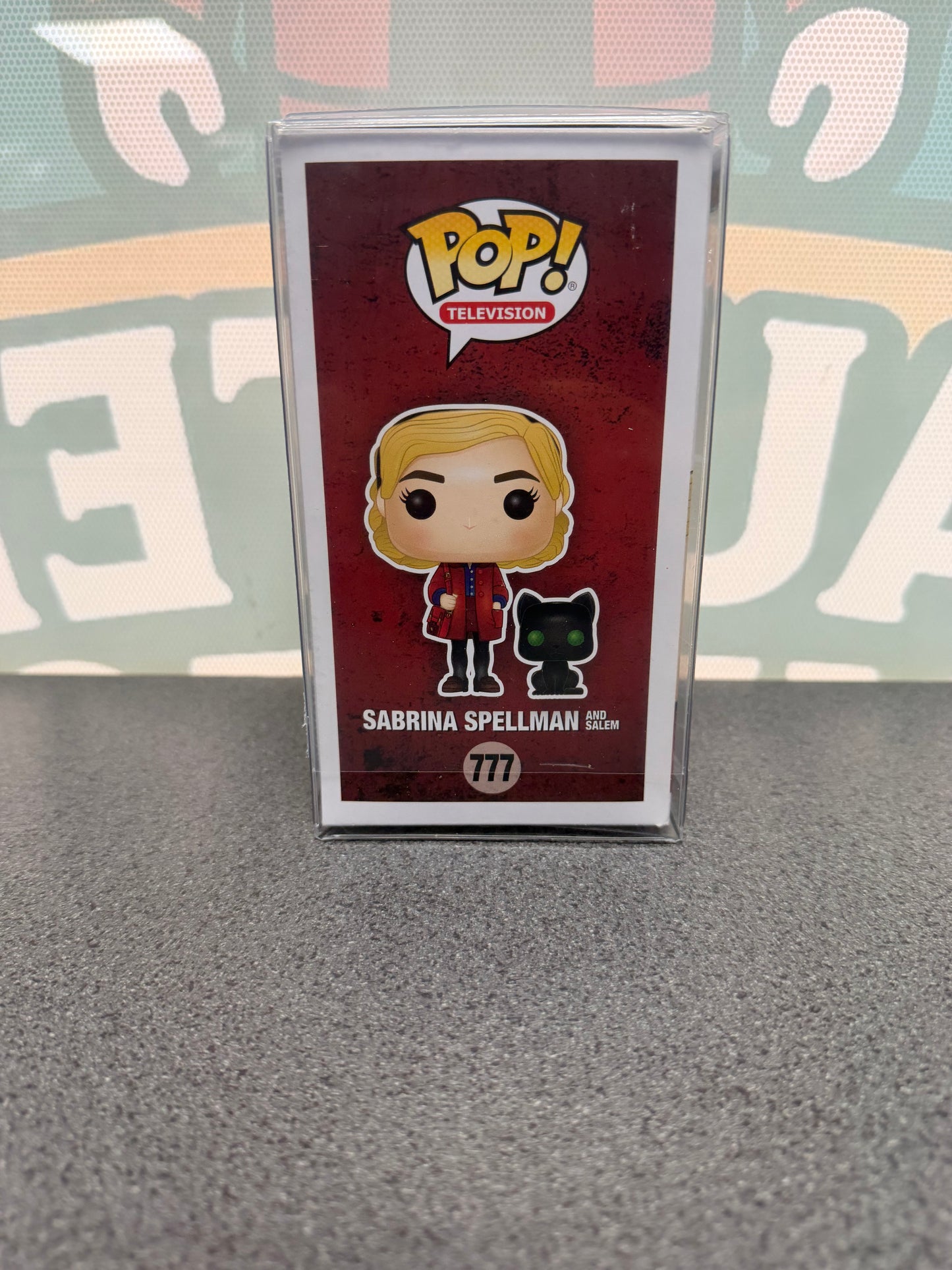 Kiernan Shipka Signed Sabrina Spellman and Salem Funko Pop! #777