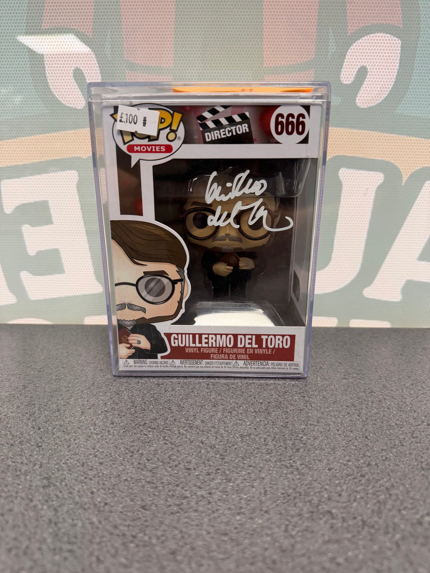 Guillermo del Toro Signed Funko Pop! #666