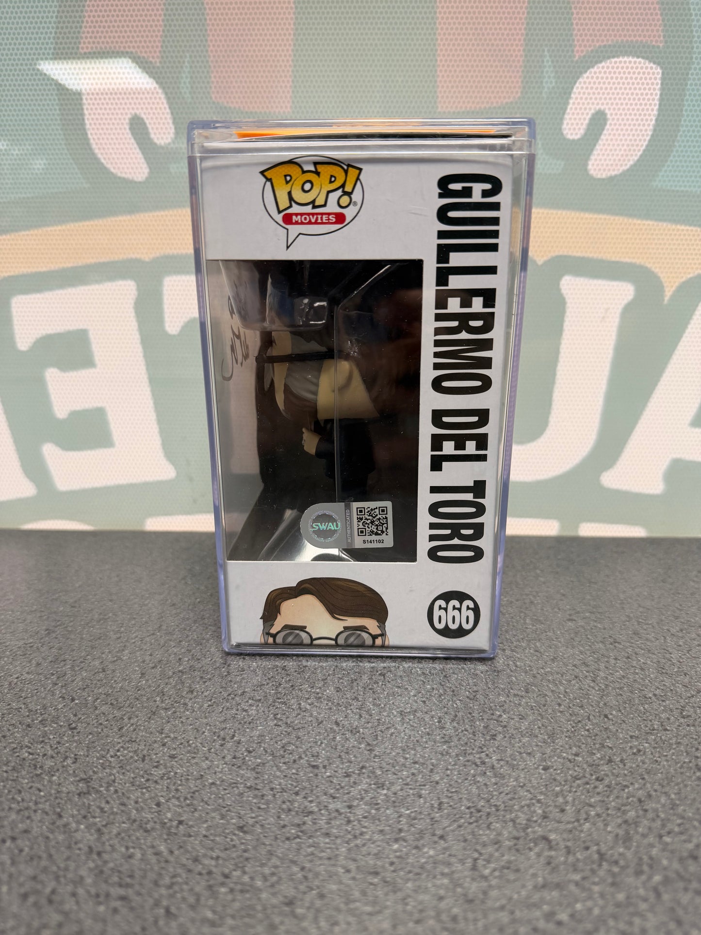 Guillermo del Toro Signed Funko Pop! #666