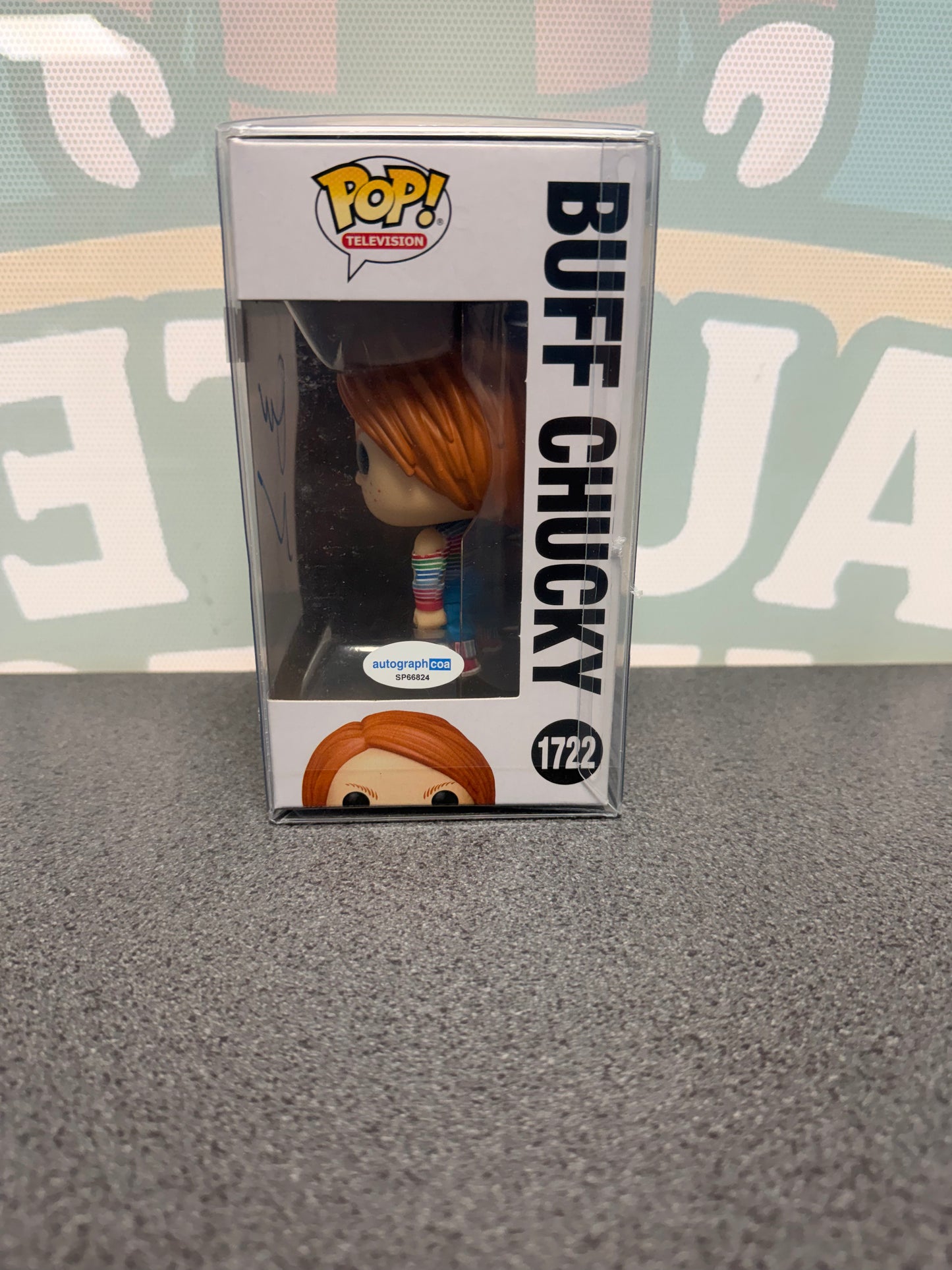 Don Mancini Signed Buff Chucky Funko Pop! #1722