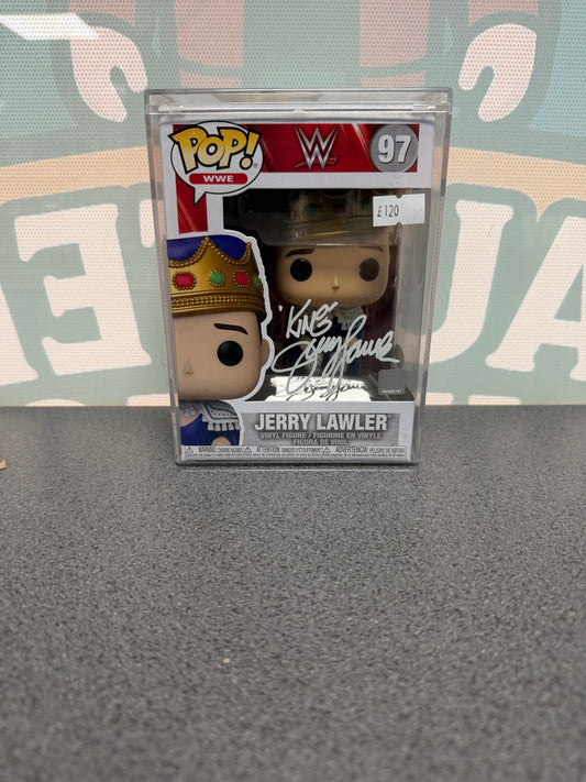 Jerry “The King” Lawler Signed Funko Pop! #97
