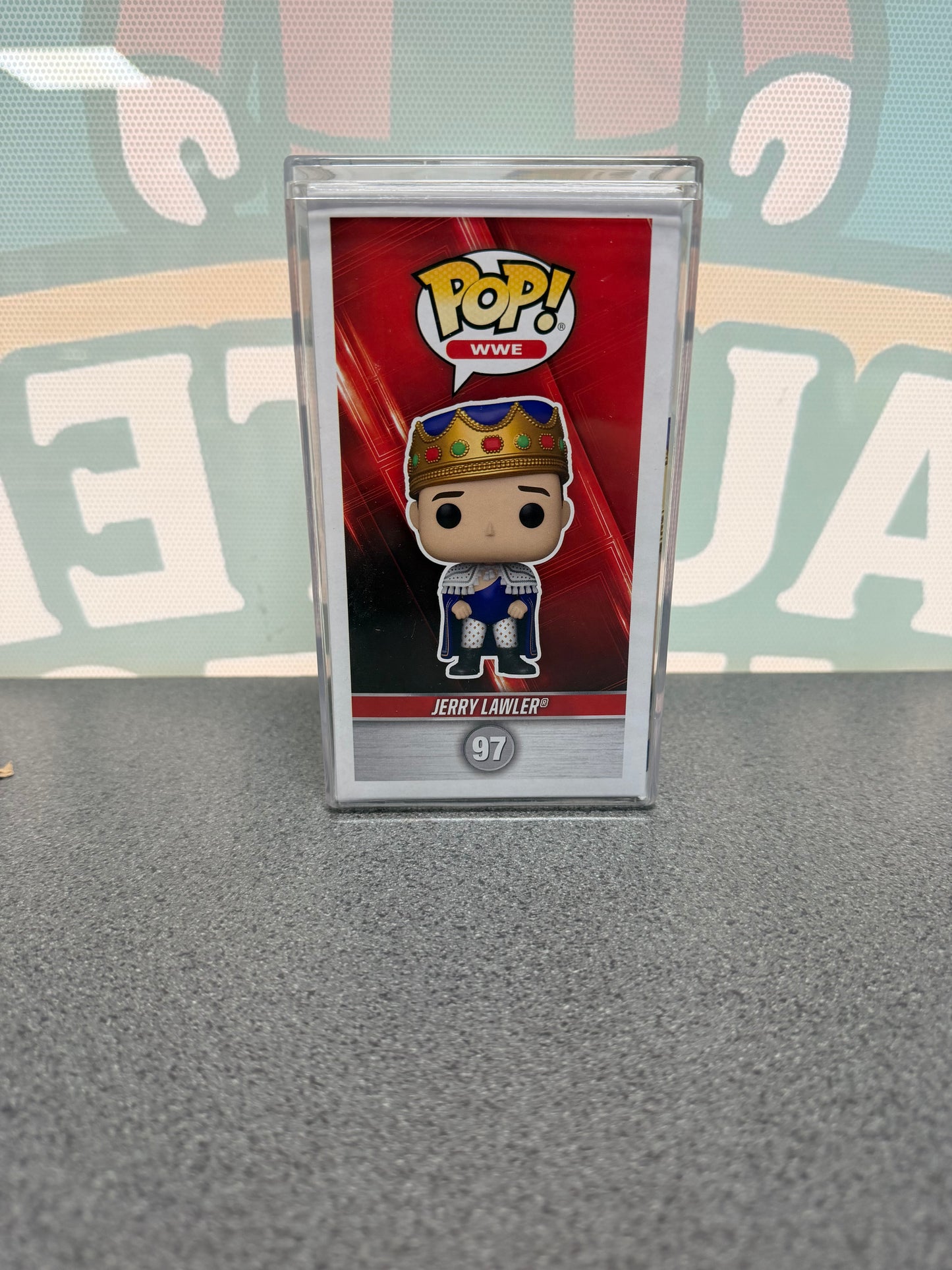Jerry “The King” Lawler Signed Funko Pop! #97