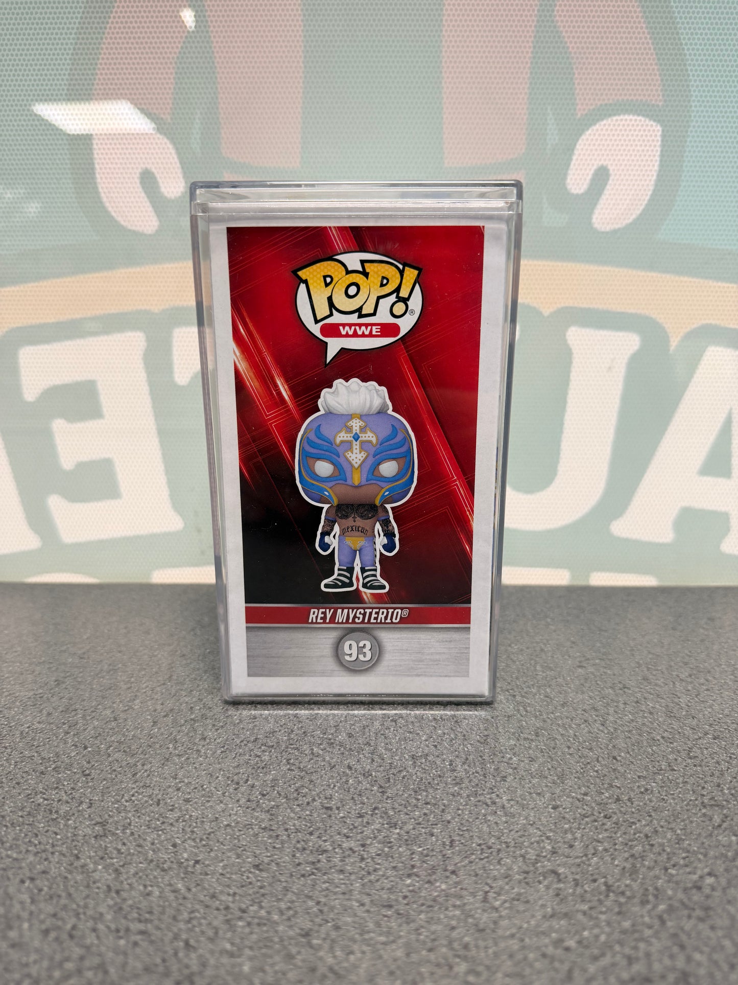 Rey Mysterio Signed Funko Pop! #93