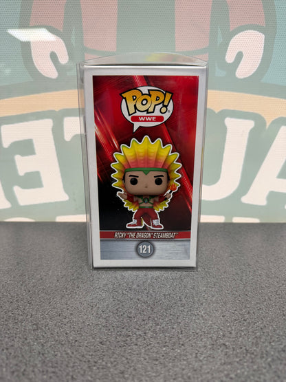 Ricky “The Dragon” Steamboat Signed Funko Pop! #121