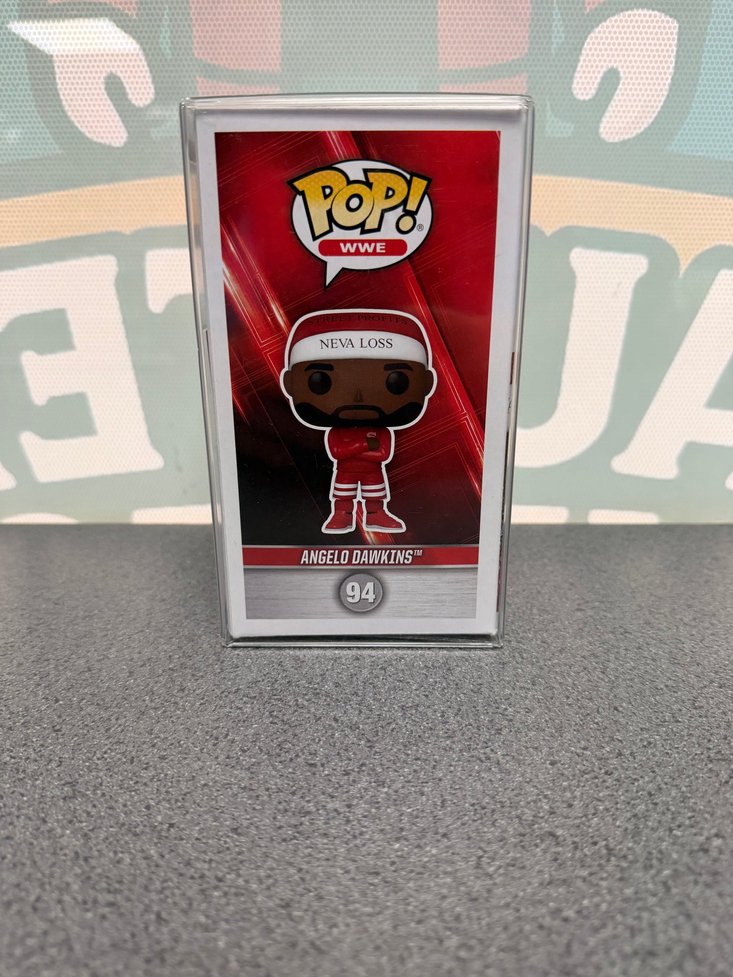 Angelo Dawkins Signed Funko Pop! #94 – WWE