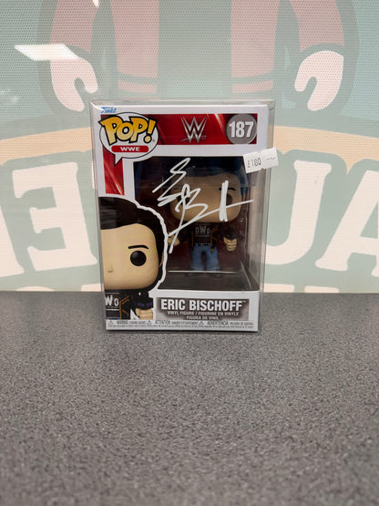 Eric Bischoff Signed Funko Pop! #187 – WWE