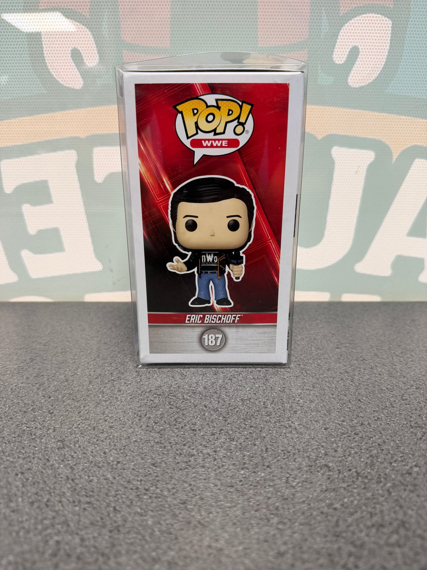 Eric Bischoff Signed Funko Pop! #187 – WWE