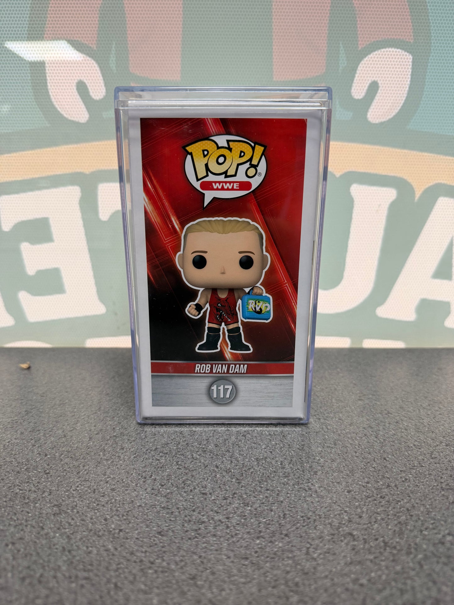Rob Van Dam Signed Funko Pop! #117 – WWE